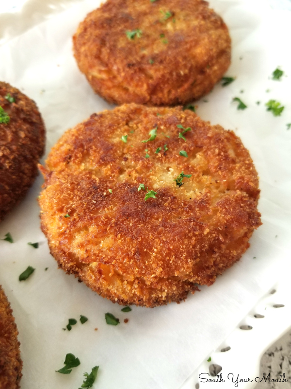 Crispy Chicken Fritters from South Your Mouth