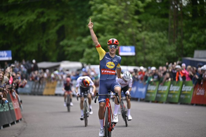 Thibau Nys (Lidl - Trek) ganó la etapa reina del Tour de Hungría