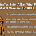 Two Giraffes Enter A Bar