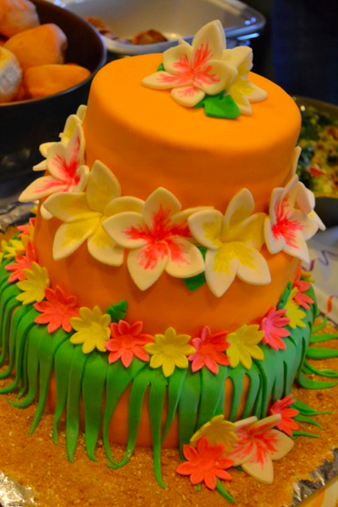 hawaiian birthday cakes