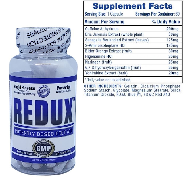 Hi-Tech Redux DMHA Fat Burner