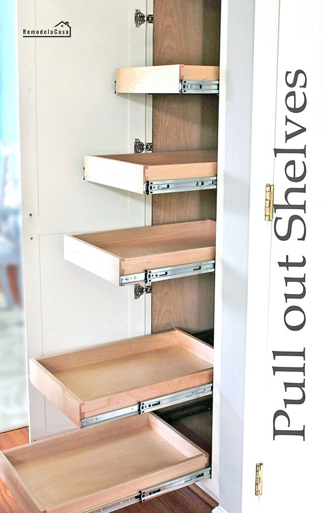 small kitchen organization