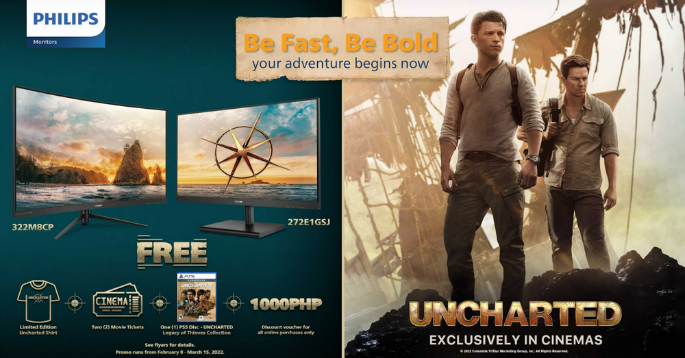 Philips Sony Uncharted Poster