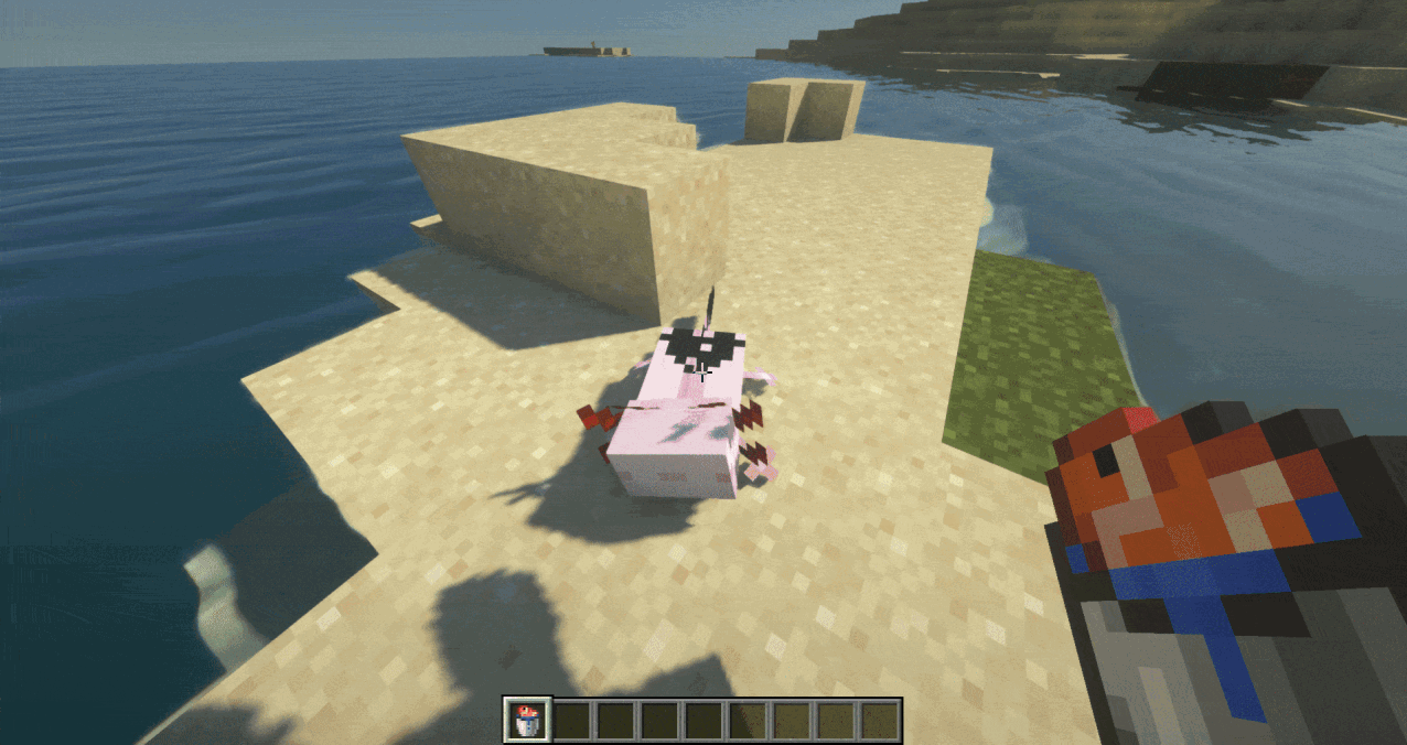 More Axolotls Mod 1.18 (Pets, Companions)