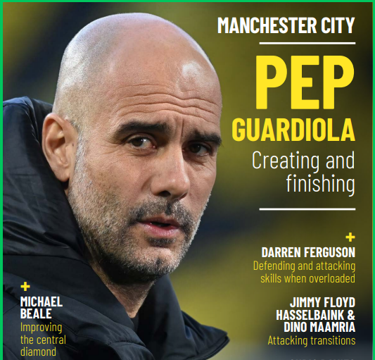 MANCHESTER CITY PEP GUARDIOLA Creating and finishing