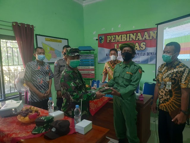 Danramil Kota Berikan Pembekalan 36 Anggota Linmas Kelurahan Betokkan