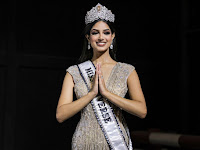 Harnaaz Sandhu crowned as 70th Miss Universe 2021.