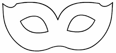10+ Moldes de Máscara de Carnaval Matemática Lúdica