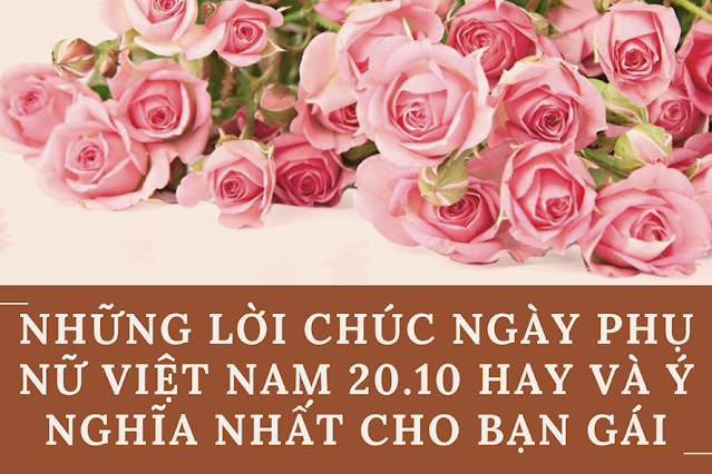 Lời chúc 20 tháng 10 ý nghĩa