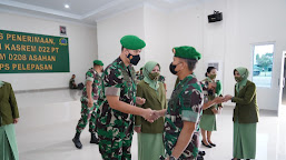 Korem 022/PT Laksanakan Acara Korps Penerimaan, Penyerahan Jabatan Kasrem Dan Sertijab Dandim 0208/Asahan Serta Tradisi Korps Pelepasan