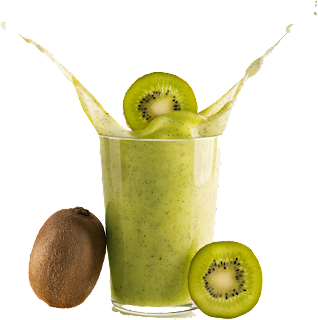 Kiwi Fruit Smoothie Juice Transparent Image