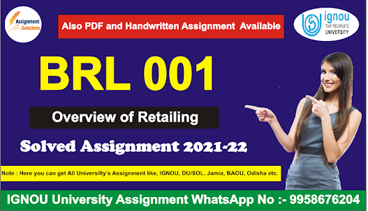 ignou bba solved assignment; ignou bbarl solved assignment; bbarl notes; bbarl books