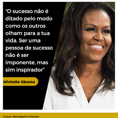 Frases de Motivação de Michelle Obama