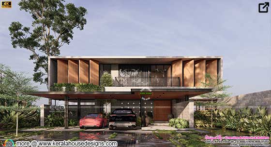 Ultra modernist luxury house design