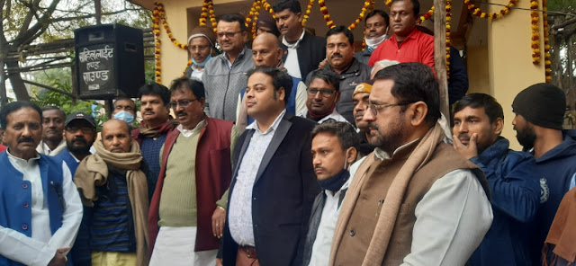 जननायक कर्पूरी ठाकुर को भारत रत्न दिए जाने की मांग को लेकर धरना प्रदर्शन किया जाएगा -आजाद गांधी