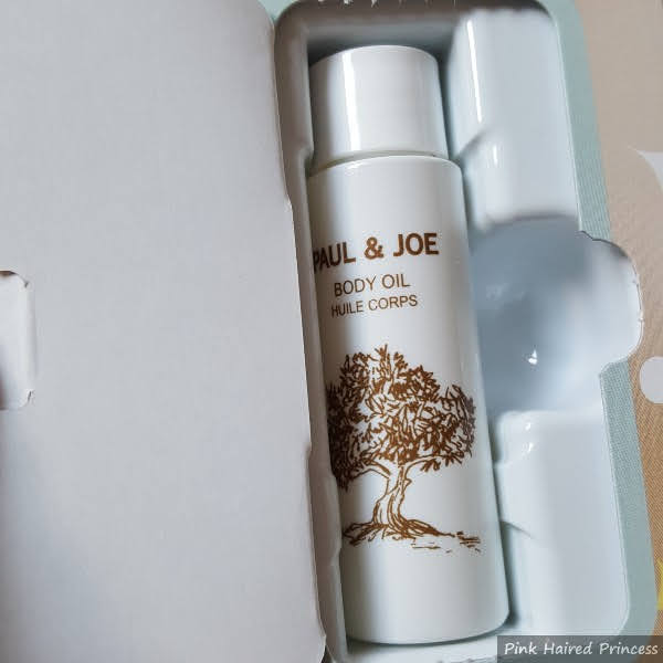 Paul & Joe Makeup Collection 2021 body oil behind door 15