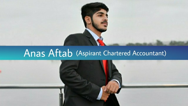 Anas Aftab, creator of quotes kingdom, with a lake in background