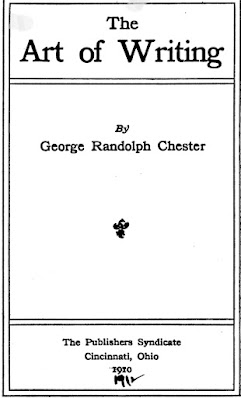 The Art of Writing by George Randolph Chester