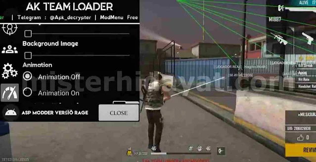 Free Fire Ak Team Loader Apk Download Terbaru