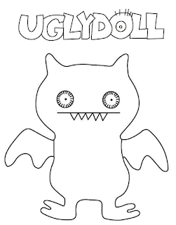 Uglydolls coloring page - Lucky bat