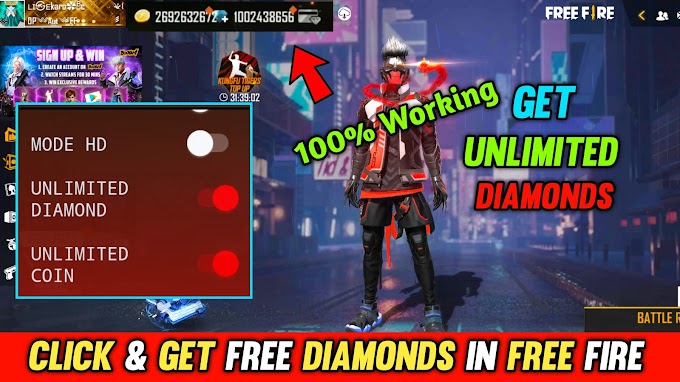 How To Trick To Get Unlimited Diamonds In Free Fire For Free