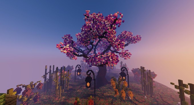 Sakura Tree (Karya Minecraft) 