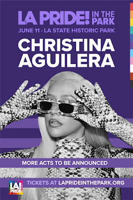 Whoo-Hoo W/Sugar On Top! Queen Christina Aguilera To Headline L.A. Pride 2022 Via June 11 At LA State Historic Park!