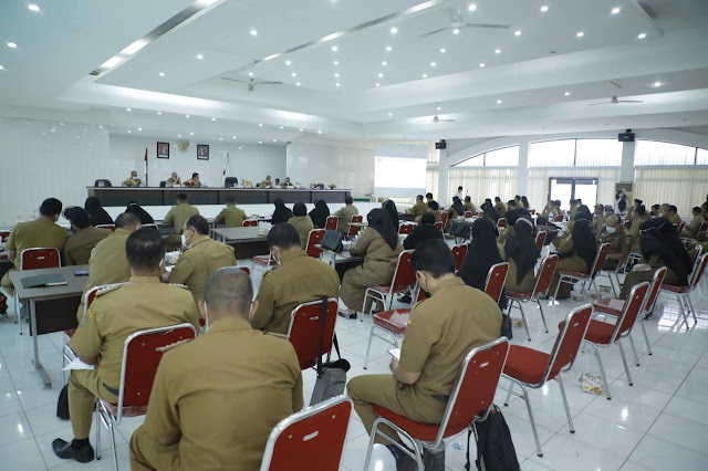 Pemkab Asahan Gelar Rapat Koordinasi Penanganan Covid-19