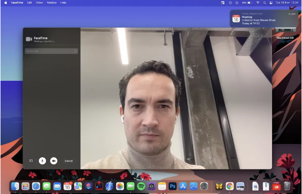 كيفية إنشاء اجتماع FaceTime link في macOS Monterey