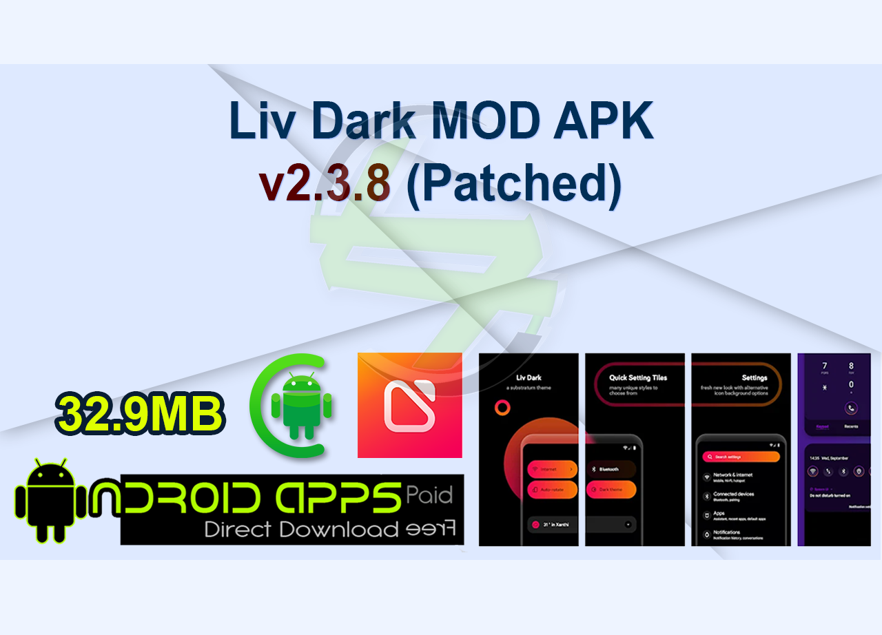 Liv Dark MOD APK v2.3.8 (Patched)