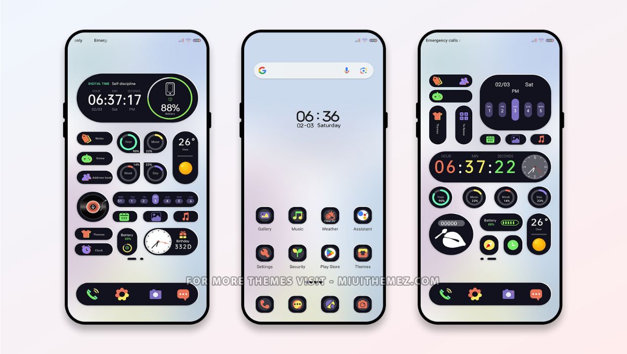 Capsule Assembly MIUI Theme