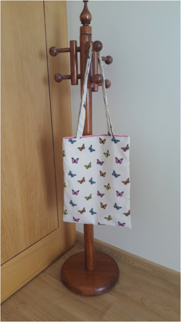 butterflies spring tote bag