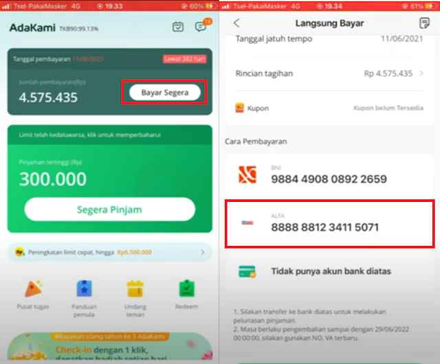 Cara pembayaran adakami di Alfamart Paling Cepat dan Mudah
