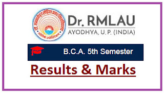 RMLAU Ayodhya BCA 5th Sem Result 2022
