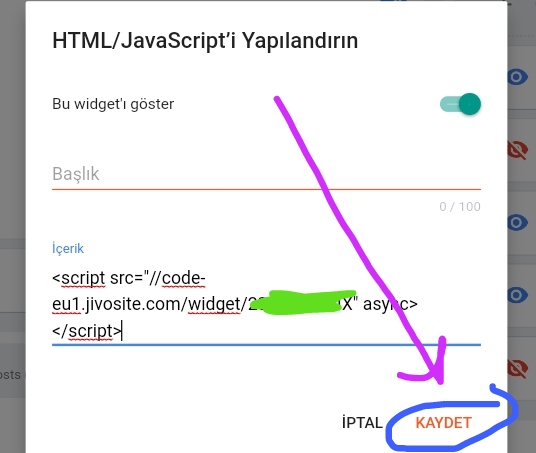 Blogger html javaScript