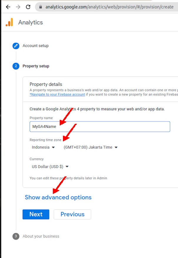 Property Setup