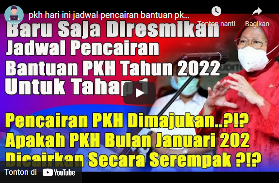 Tanda Masuk Daftar Penerima Bantuan PKH Tahap 1 Januari 2022. Simak Selengkapnya