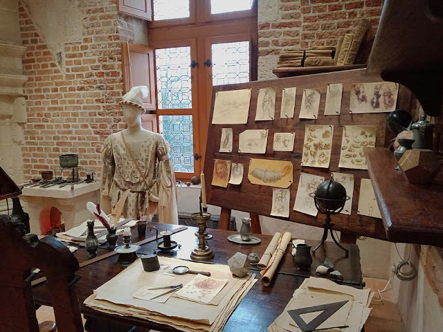 Manoir de Clos Luce, Amboise, Indre et Loire, France. Photo by Loire Valley Time Travel.