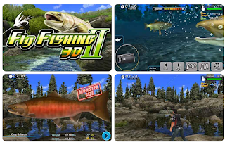 Screenshots of the Fly fishing 3D 2 apk for Android.
