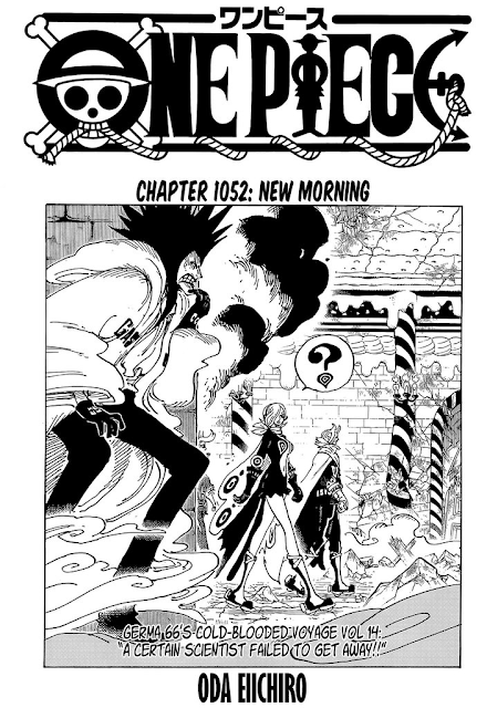 Review Manga One Piece Chapter 1052 cover image