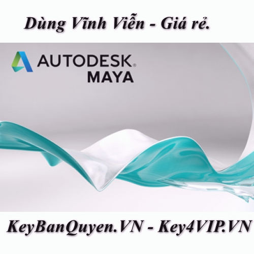 Bán key bản quyền Autodesk Maya 2017, 2018, 2019, 2020, 2021, 2022 Vĩnh Viễn.