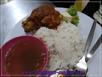 nasi ayam penyet