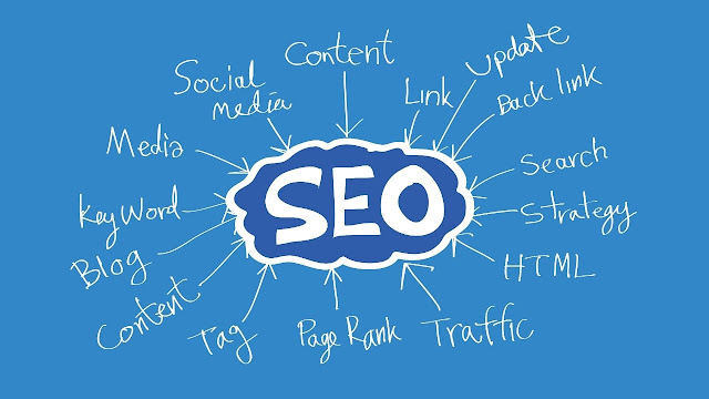What are the 4 main components of SEO ?