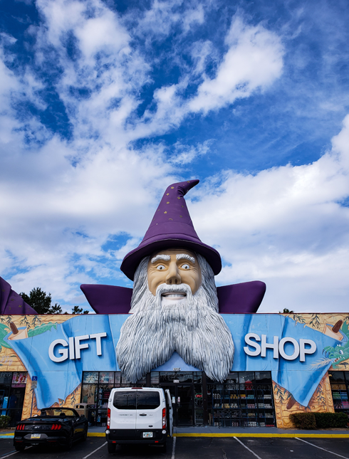 Wizard Head Gift Shop Orlando Florida