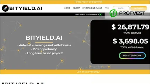 Bityield обзор и отзывы проекта