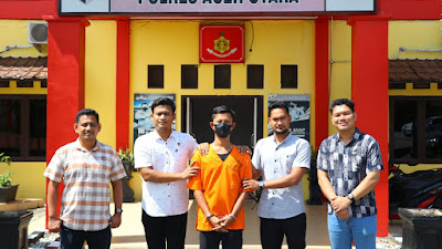 Sat Reskrim Polres Aceh Utara Tangkap Pelaku Rudapaksa Siswi SMA