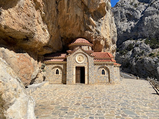 Church Agios Nikolaos above Plakias.
