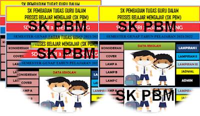 SK PBM PTM Terbatas Semester 2 Tahun 2021/2022