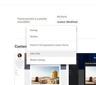 Median UI blogger template Installation