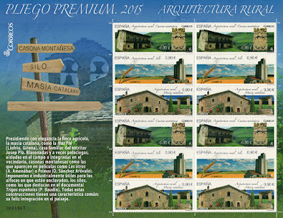 Pliego Premium, sellos , silo, casona montañesa, masía catalana, ,Arquitectura Rural, 2015